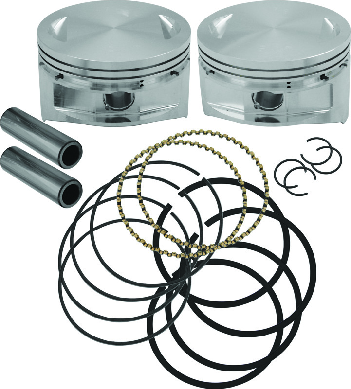 Picture of S&S Cycle SSC Cylinder & Piston Kits Piston Sets - 92-1401