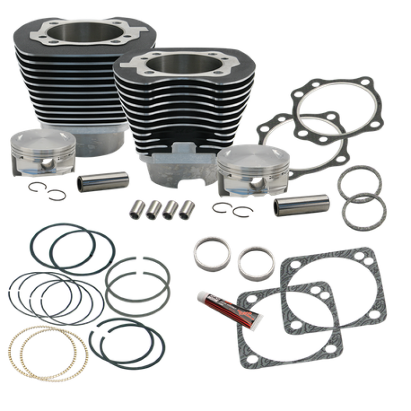 Picture of S&S Cycle SSC Cylinder & Piston Kits Piston Sets - 910-0227