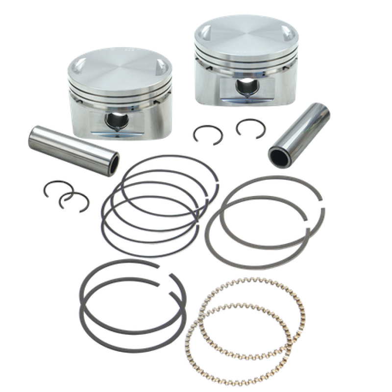Picture of S&S Cycle SSC Cylinder & Piston Kits Piston Sets - 92-1932