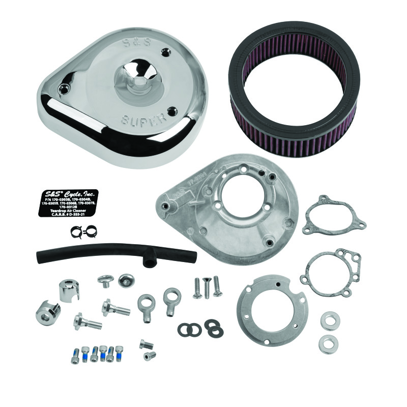 Picture of S&S Cycle SSC Air Cleaner Kits Air Intake Components - 170-0305B