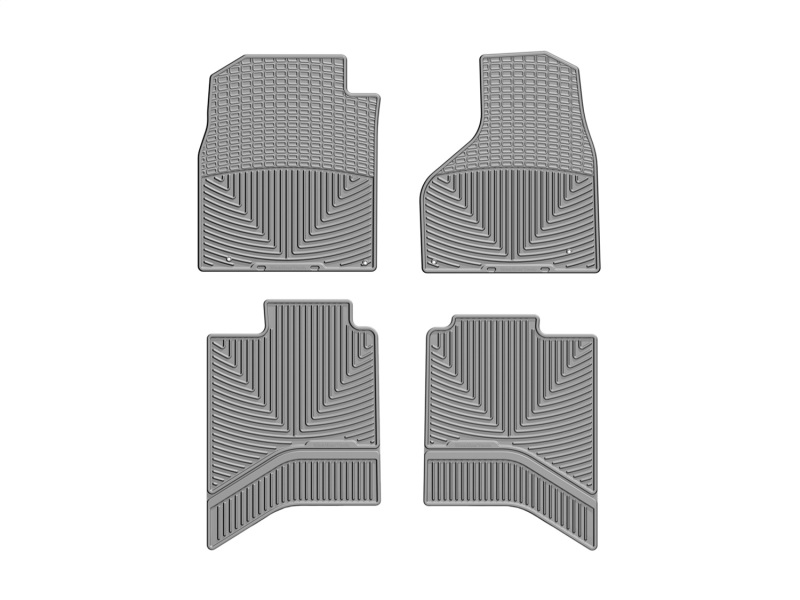 Picture of WeatherTech WT Rubber Mats-Front-Grey Floor Mats - W337GR-W336GR