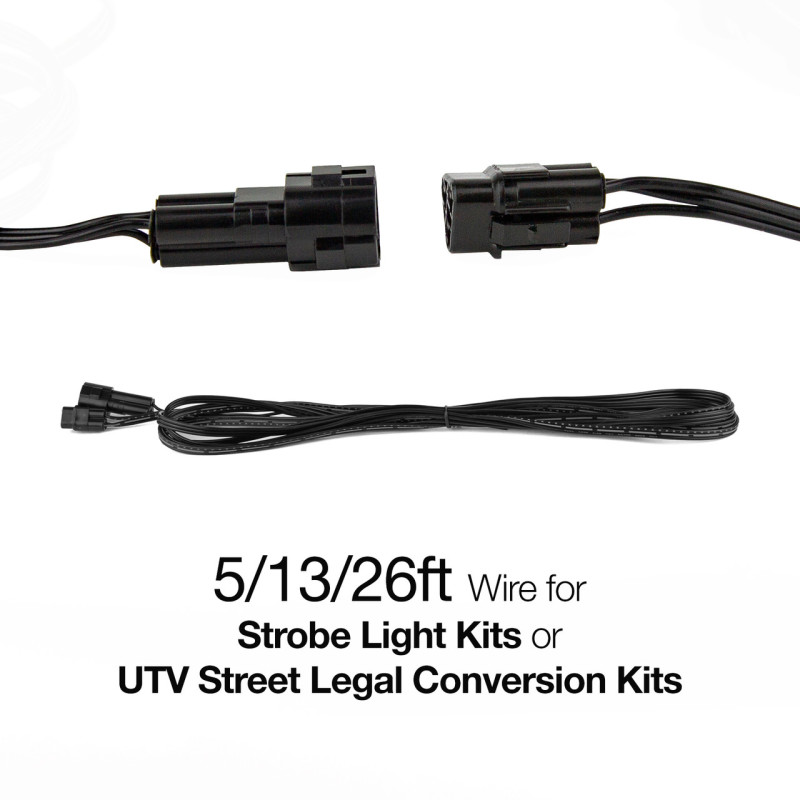 Picture of XKGLOW XKG Strobe Lights Light Bars & Cubes - XK052-WIRE-3FT
