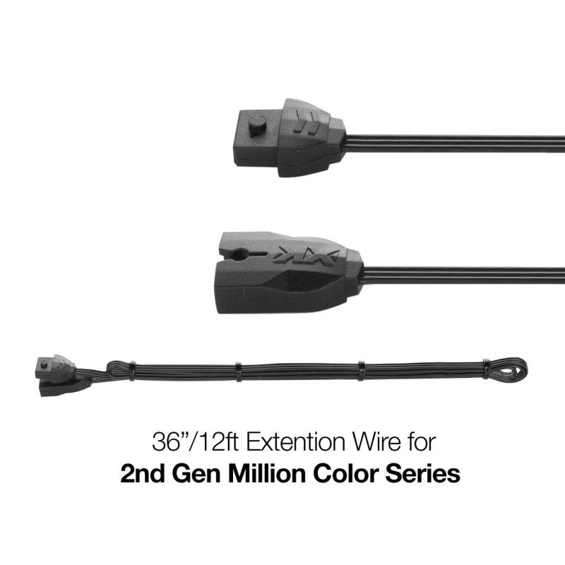 Picture of XKGLOW XKG Extension Wire Wiring Connectors - XK-3P-WIRE-36