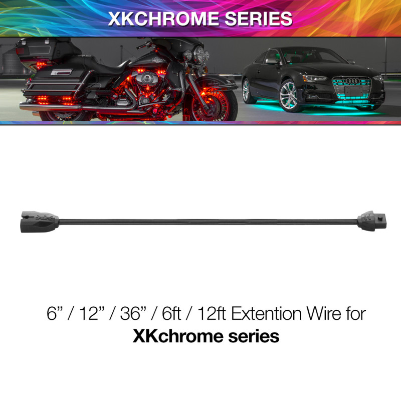 Picture of XKGLOW XKG Extension Wire Wiring Connectors - XK-4P-WIRE-12FT