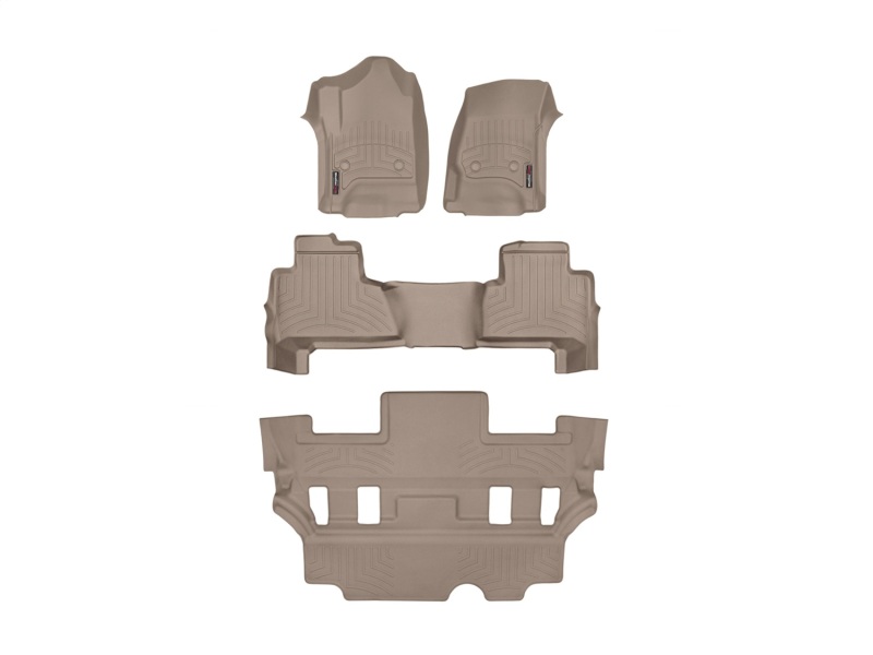 Picture of WeatherTech WT FloorLiner-Front-Tan Floor Mats - 45607-1-2-7