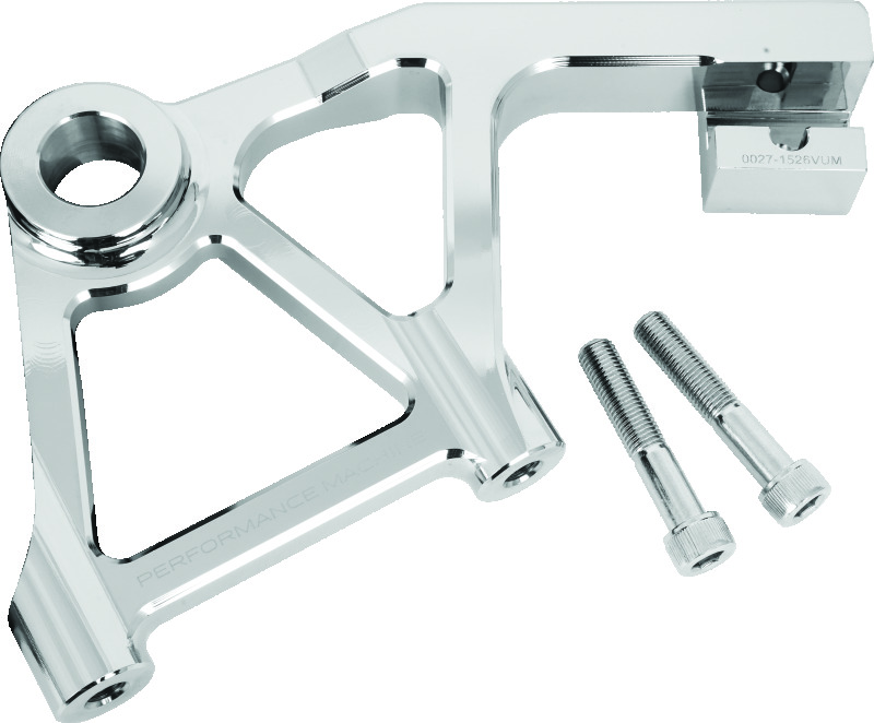 Picture of Performance Machine PFM Brake Caliper Brackets Rear Brake Adapters - 0023-1828AGNM-A-CH