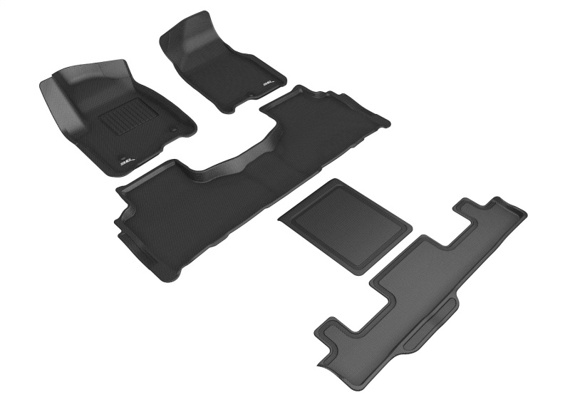 Picture of 3D MAXpider ACE Kagu-Combo-Black Floor Mats - L1CH09301509