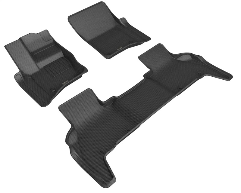 Picture of 3D MAXpider ACE Kagu-Combo-Black Floor Mats - L1LR03001509