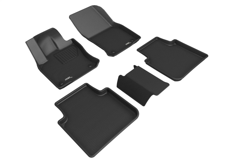 Picture of 3D MAXpider ACE Kagu-Combo-Black Floor Mats - L1VW10601509