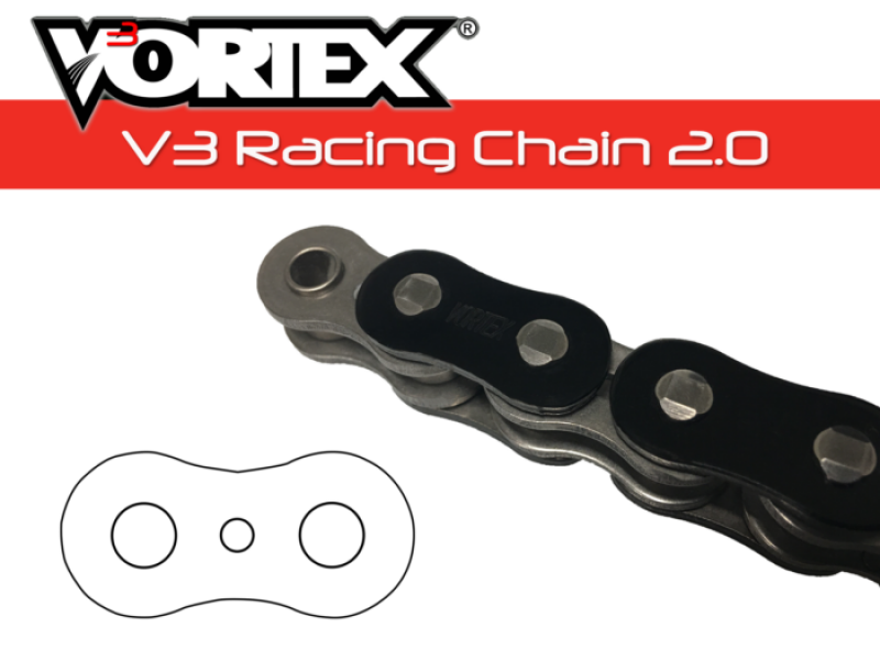 Picture of Vortex Racing VTX Chains - 520RRX4-120