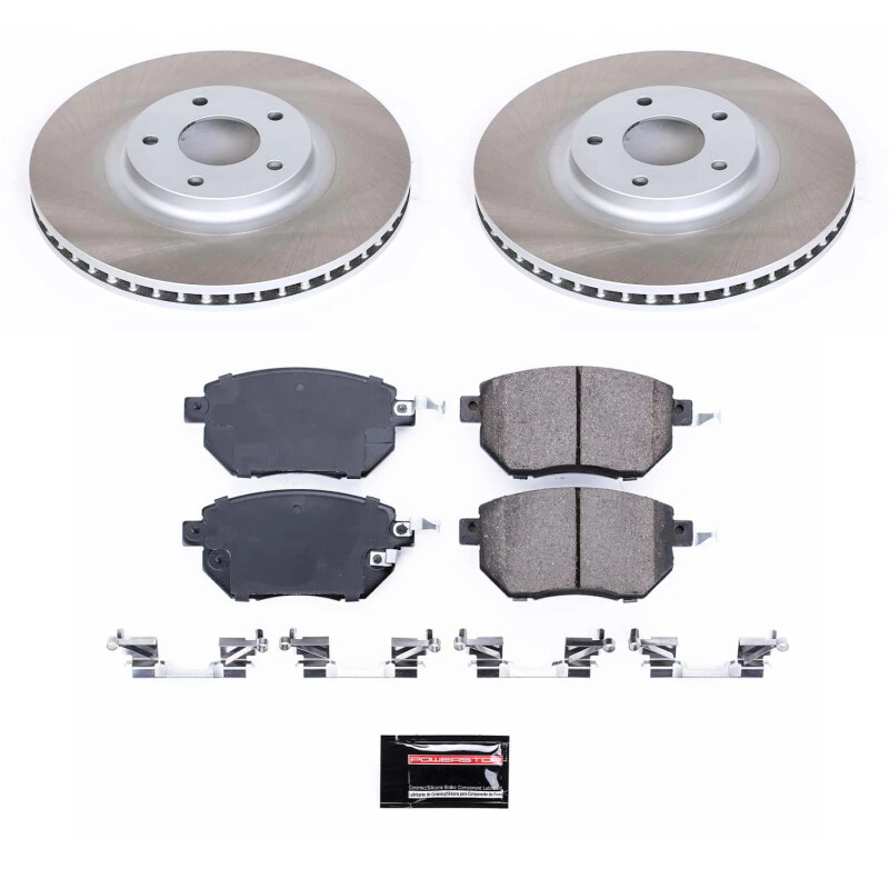 Picture of PowerStop PSB Semi-Coated Rotor Kits Brake Kits - SC091