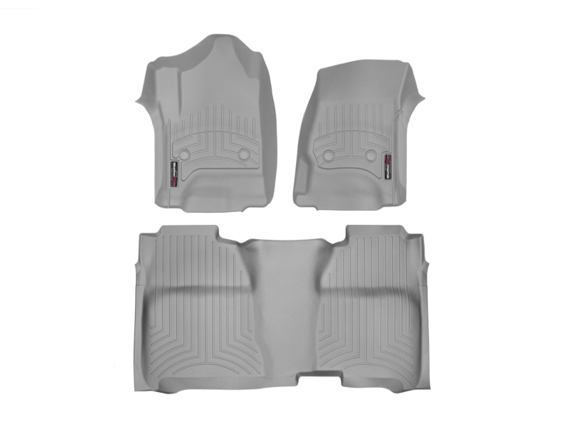 Picture of WeatherTech WT FloorLiner-Front-Grey Floor Mats - 466071-465422