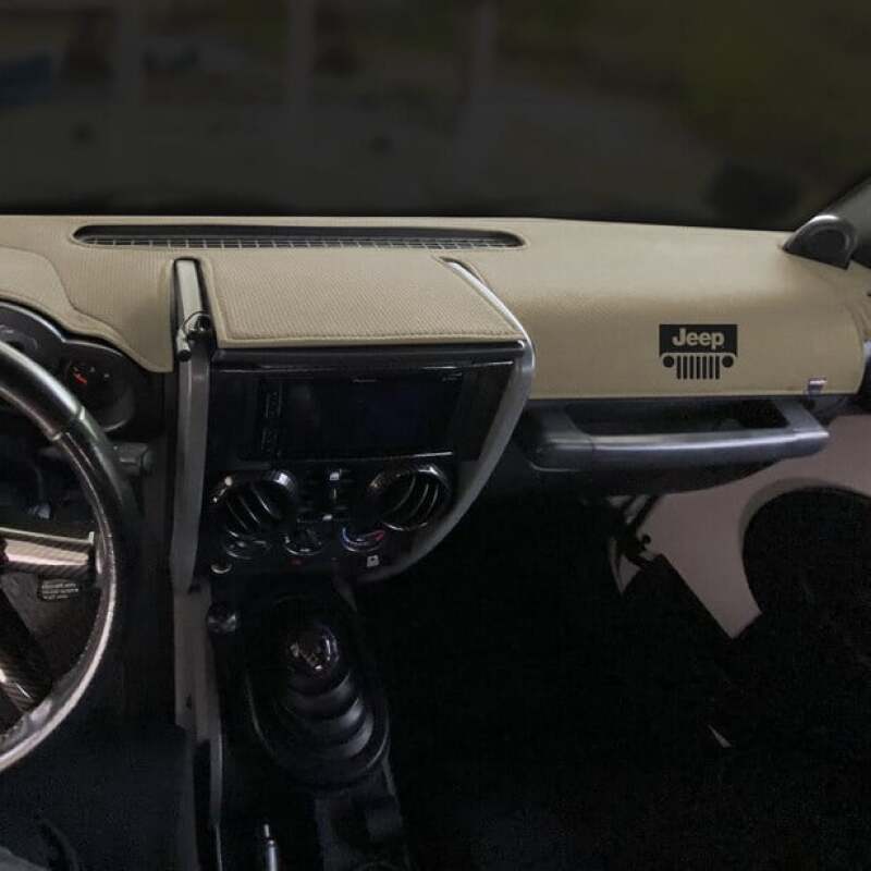 Picture of Covercraft 22-24 Jeep Grand Cherokee - Limited Edition Custom Dash Cover w Jeep Grill Logo
