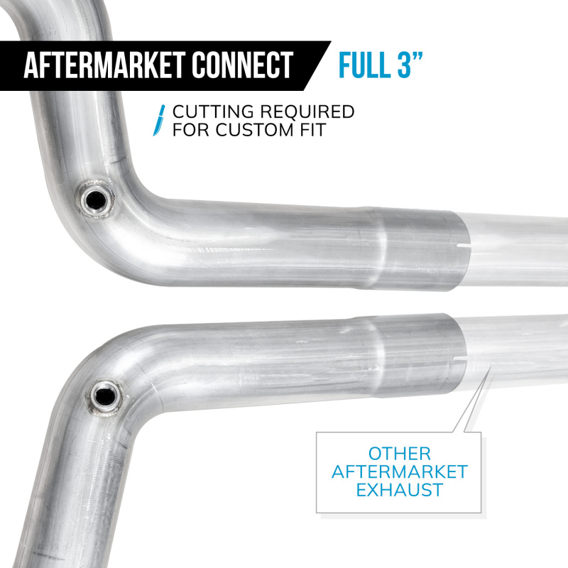 Picture of Stainless Works SSW Mid Pipes Connecting Pipes - M15LDSLG
