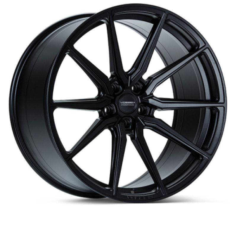 Picture of Vossen HF3 - 19x9 - 5x112 - ET15 - DEEP - SB - Satin Black Wheel