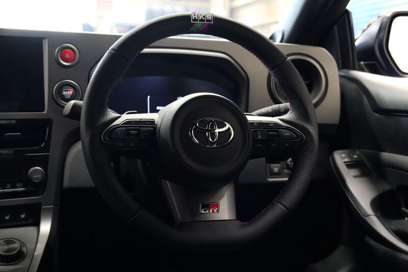 Picture of HKS GR Corolla GXPA16/GZEA14H Replacement Steering Wheel