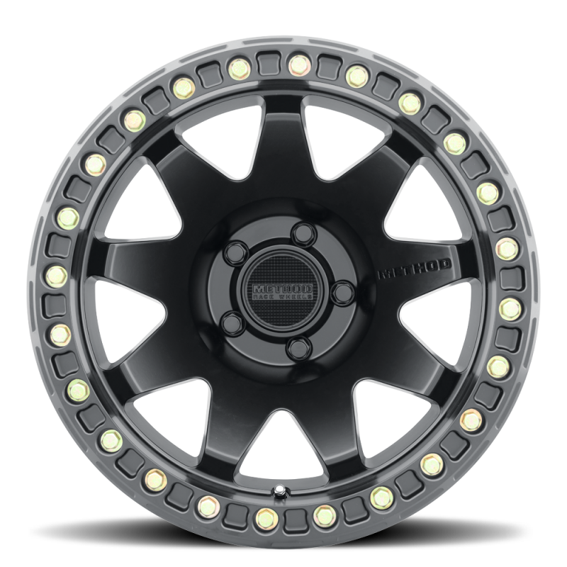 Picture of Method MR108 17x9 -44mm Offset 8x170 130.81mm CB Matte Black w/BH-H24 Wheel