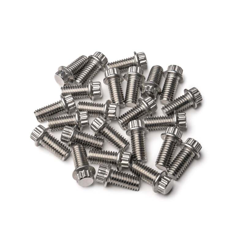 Picture of Method Lip Bolt - 12 Point - Stainless Steel - 3/8-16 x 0.59 - Kit