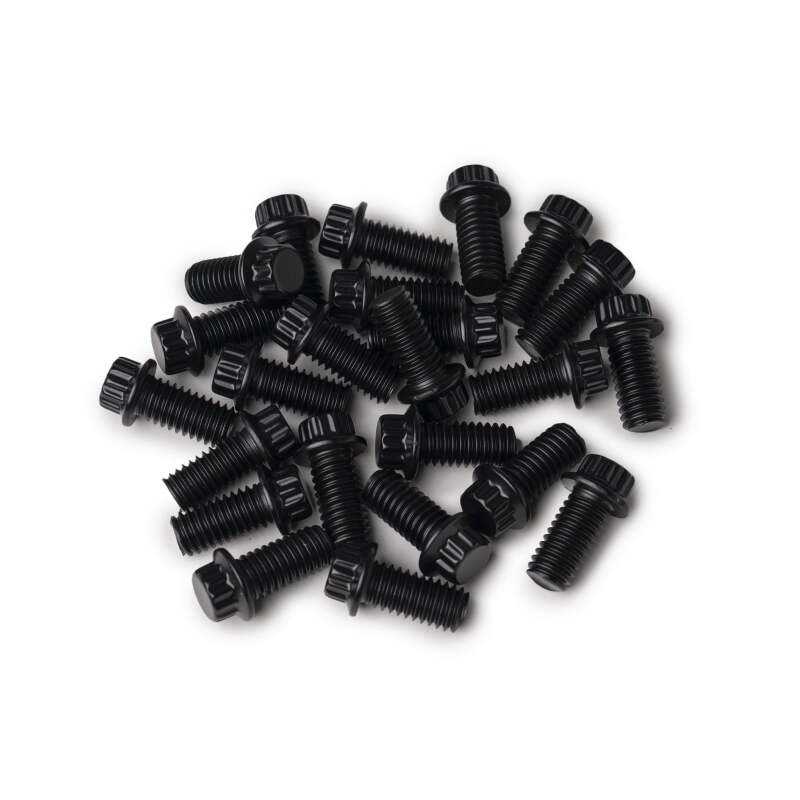 Picture of Method Lip Bolt - 12 Point - Black - 3/8-16 x 0.59 - Kit