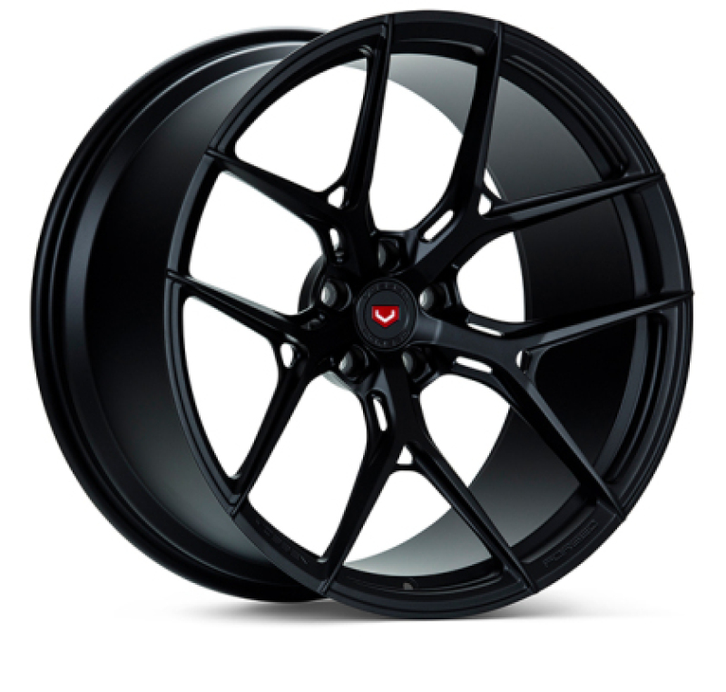 Picture of Vossen Forged S21-01 - 22X12.5 - ET68 - Centerlock - Satin Black Wheel - 992 Turbo S Fitment (Rear)