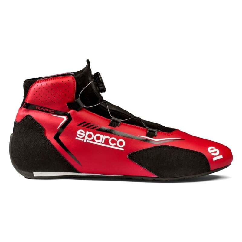 Picture of Sparco Shoe Rapid RED/BLK - 43