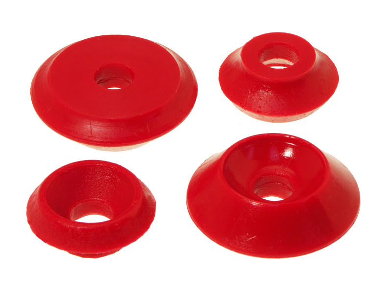 Picture of PRO Shock Bushings - Red - Prothane 84 & Earlier VW Rabbit / Golf 1 Rear Shock Tower Bushings - Red pro22-901