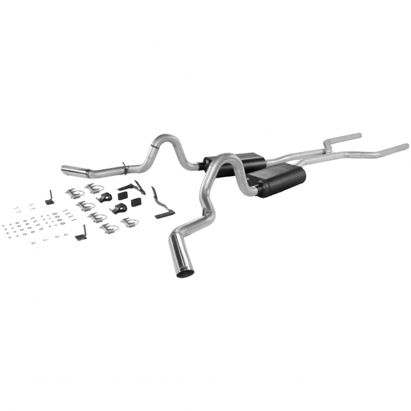 Picture of Flowmaster FLO American Thunder Crossmember-Back Exhaust Systems Catback - 17120