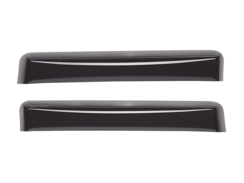 Picture of WeatherTech WT Deflector-Front-Matte Black Wind Deflectors - 801096IMB