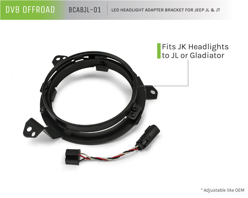 Picture of DV8 Offroad DVE Headlights - BCABJL-01