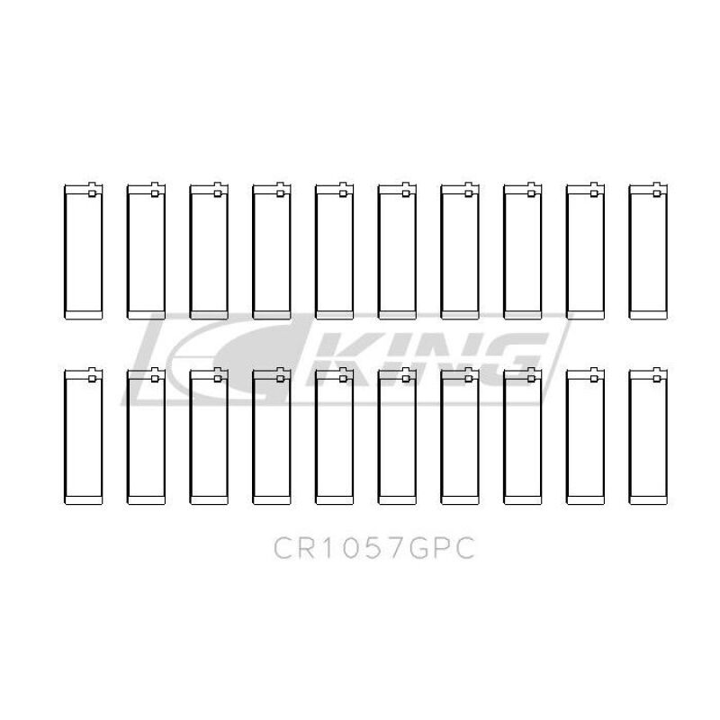 Picture of King Engine Bearings KING Connecting Rod Bearings - CR1057GPC
