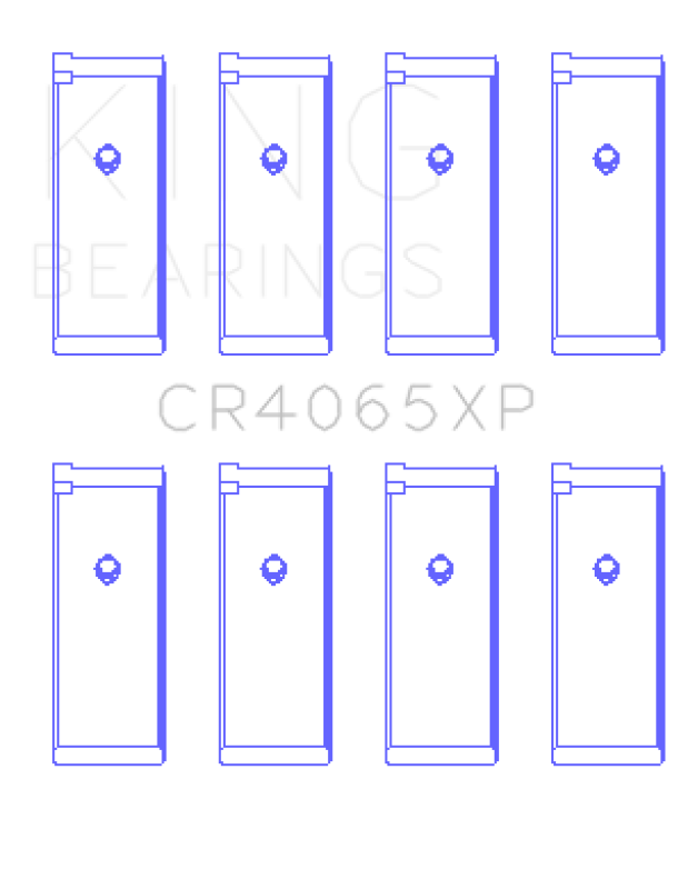 Picture of King Engine Bearings KING Performance Rod Bearings - CR4065XPSTDX