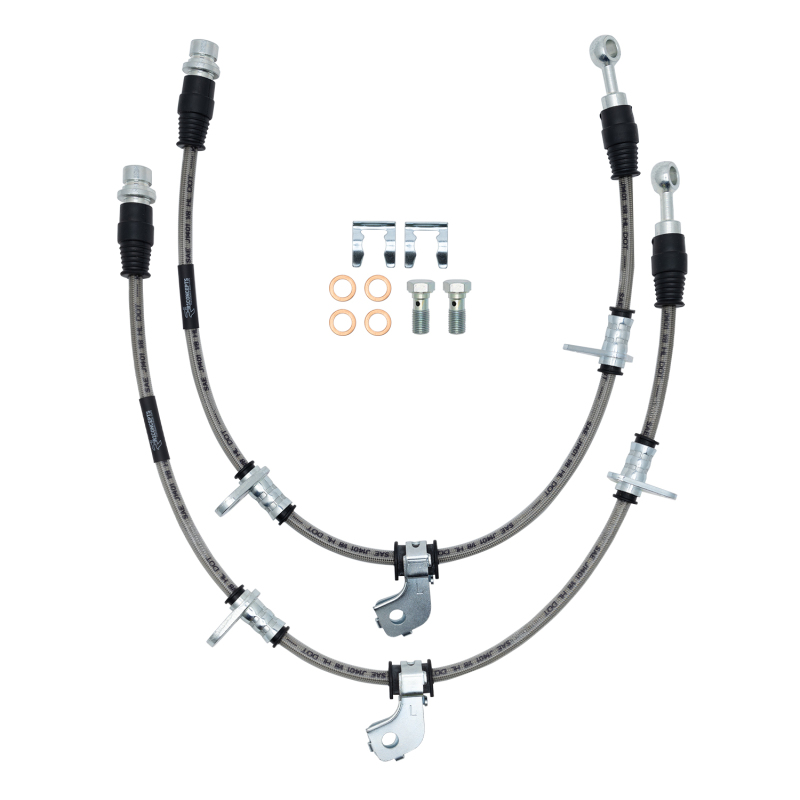 Picture of R1 Concepts RNC Stainless Steel Brake Hoses Brake Line Kits - HSK-73038