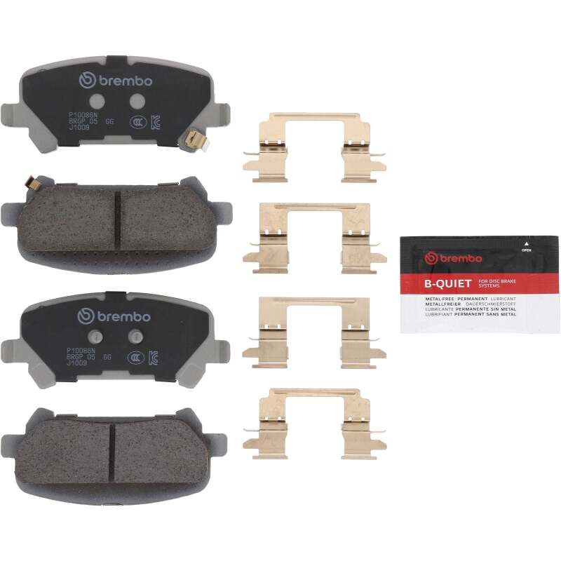 Picture of Brembo OE BRE Ceramic Pads Brake Pads - P10086N