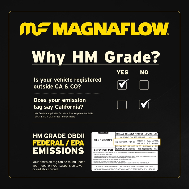 Picture of Magnaflow MAG Converter Direct Fit Catalytic Converter Direct Fit - 24223