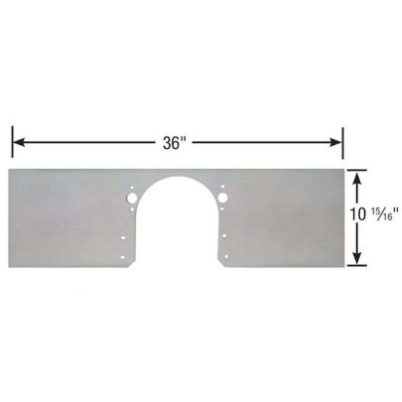 Picture of Moroso MOR Plates Front Block Off Plates - C4005