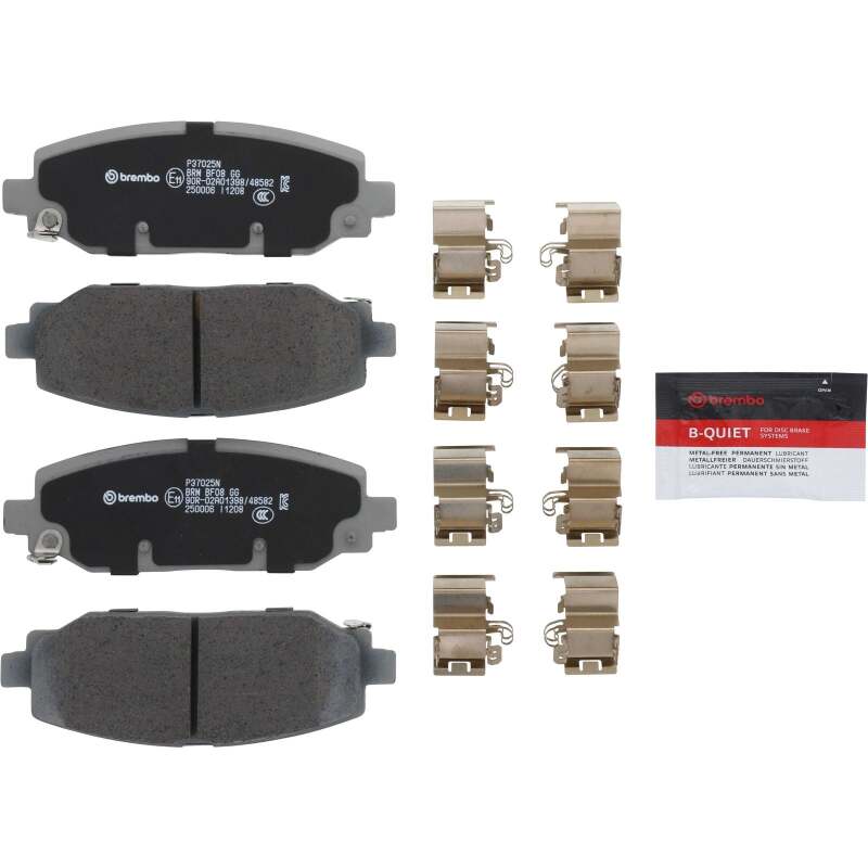 Picture of Brembo OE BRE Ceramic Pads Brake Pads - P37025N