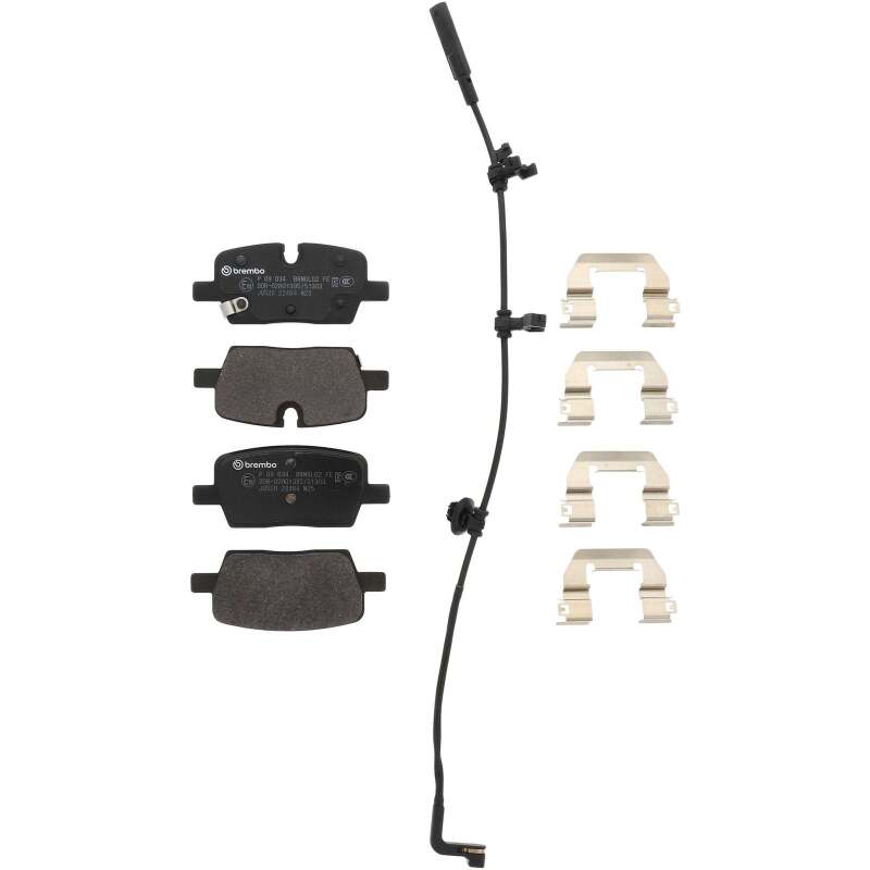 Picture of Brembo OE BRE Low Metallic Pads Brake Pads - P09034