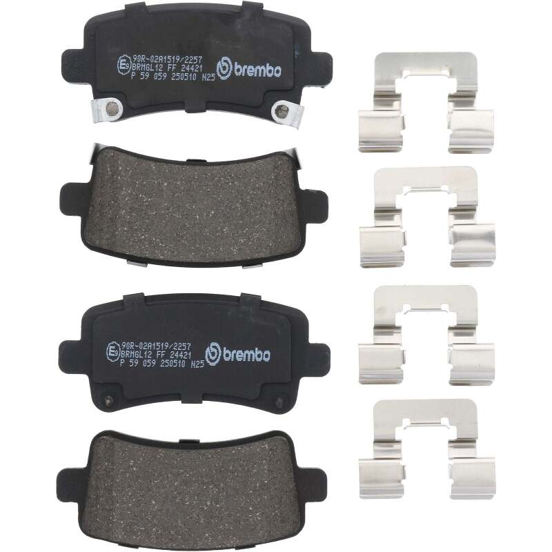 Picture of Brembo OE BRE Low Metallic Pads Brake Pads - P59059