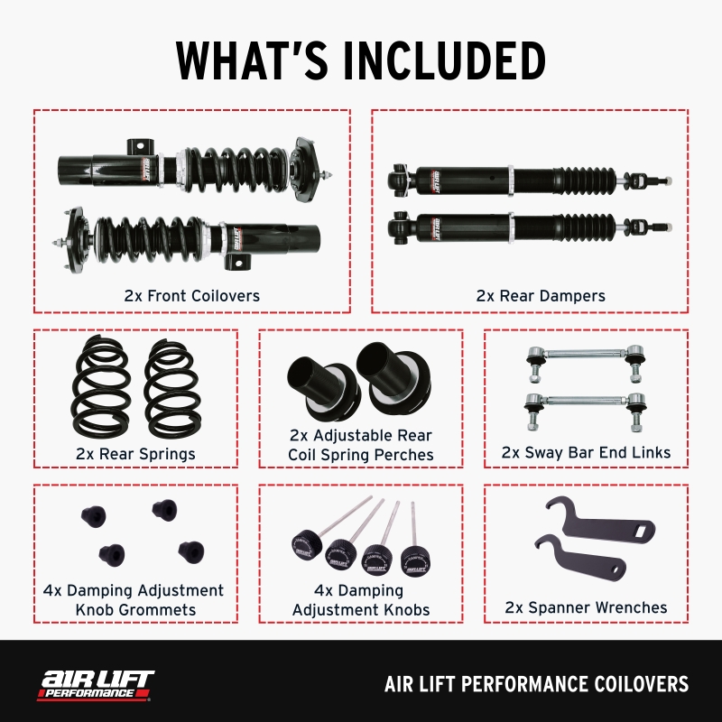Picture of Air Lift ALF Coilover Kits - 79003