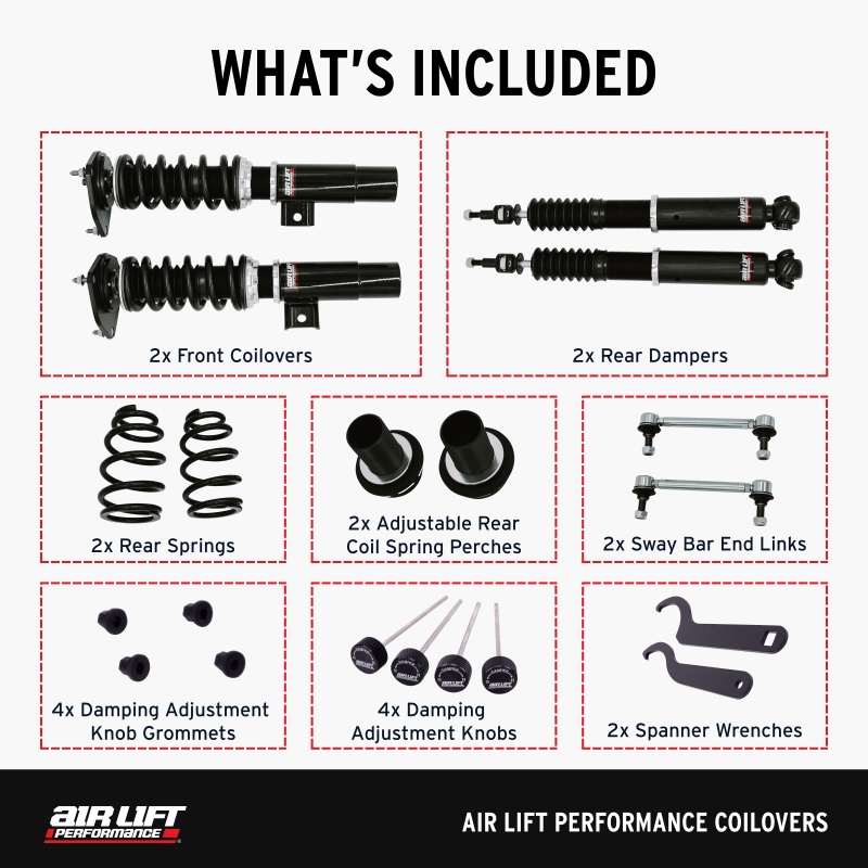 Picture of Air Lift ALF Coilover Kits - 79002