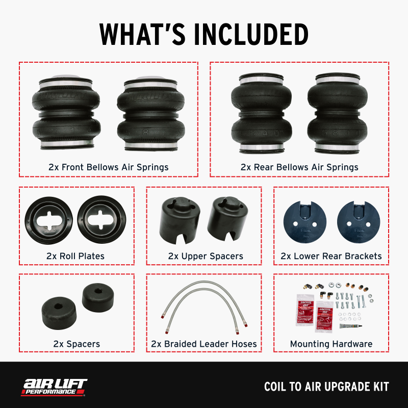Picture of Air Lift ALF Coilover Kits - 83012