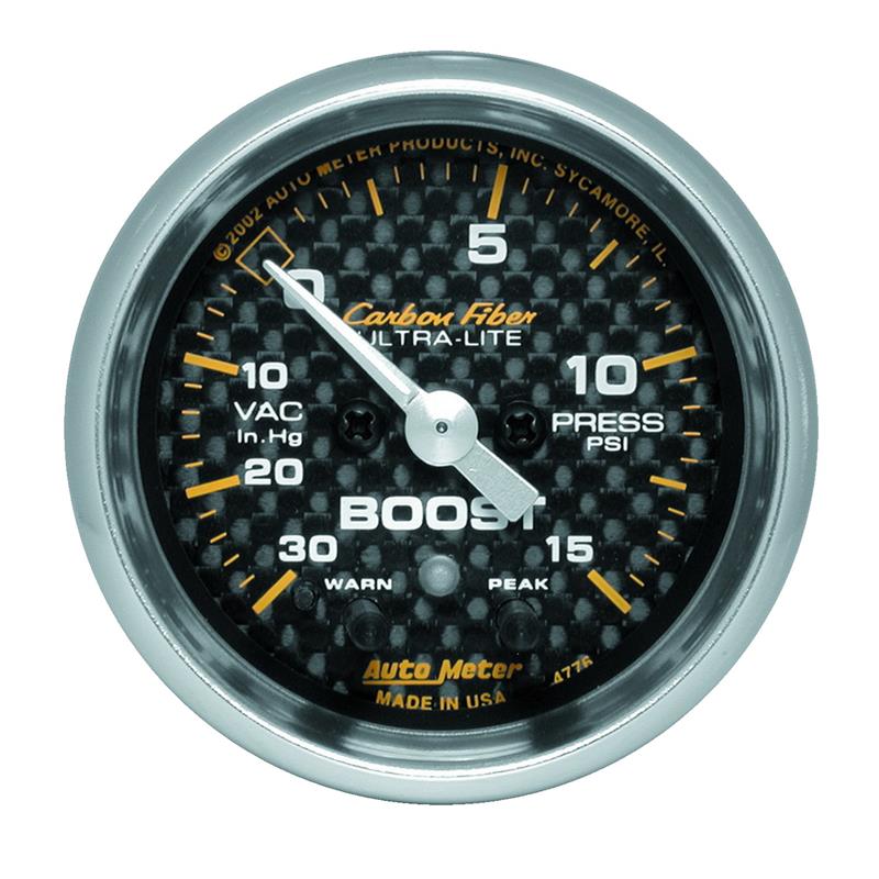 Picture of AutoMeter AM Carbon Fiber Gauges - 4776