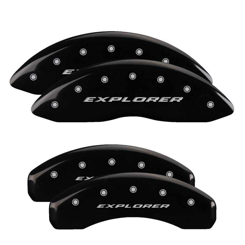 Picture of MGP Caliper Covers 4 Logo Front - 10215SXPLBK