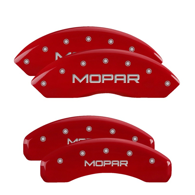 Picture of MGP Caliper Covers 4 Logo Front - 12200SMOPRD