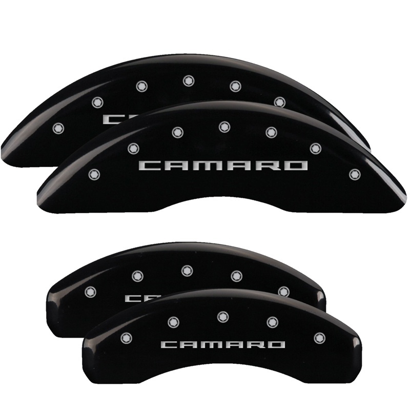Picture of MGP Caliper Covers 4 Logo Front - 14011SCA5BK