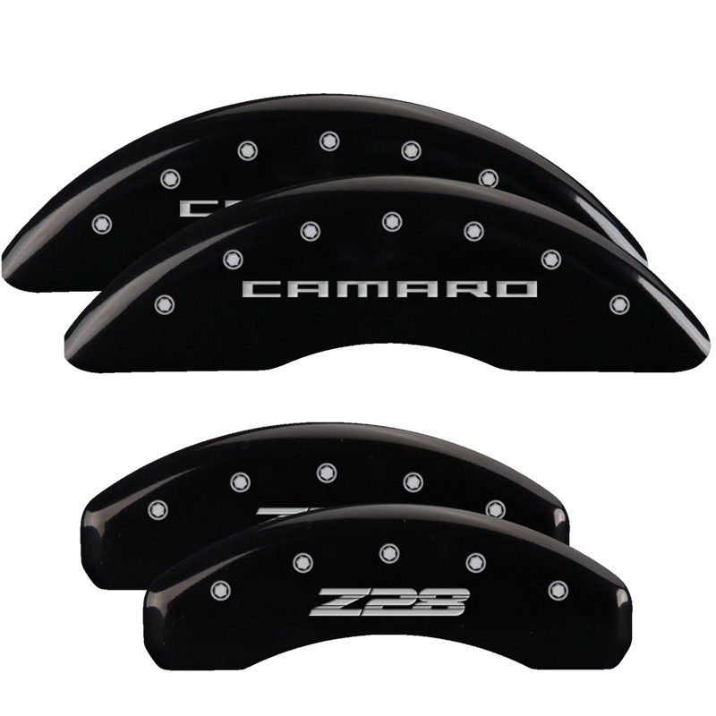 Picture of MGP Caliper Covers 4 Logo Front - 14011SZ85BK