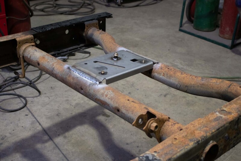 Picture of RBR Crossmembers - Rustbuster Spare Tire Plate For Rear Frame Crossmember rbrRB7351