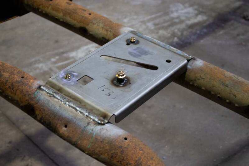 Picture of RBR Crossmembers - Rustbuster Spare Tire Plate For Rear Frame Crossmember rbrRB7351