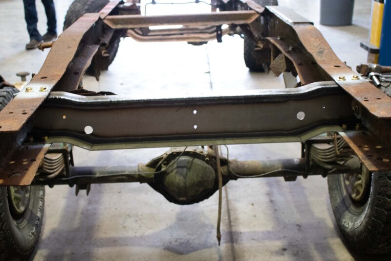 Picture of RBR Crossmembers - Rustbuster Spare Tire Crossmember rbrRB7361