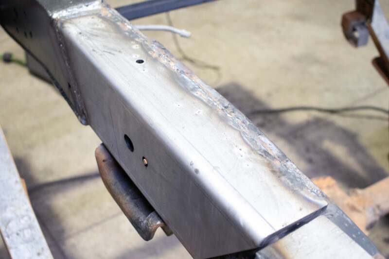 Picture of RBR Frame Section - Rustbuster Over Axle Frame Section Left Side rbrRB7366L